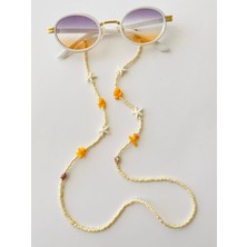 Renkli Gözlük Askısı Gözlük Ipi Antikayıp Gözlük Zinciri (Çift Dolama Kolye)