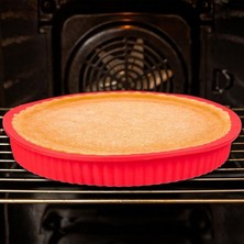 Büyük Tart & Turta Kalıbı-28 Cm- Silikon