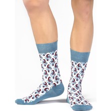 Ozzy Socks 4'lü Geometrik Desenler Erkek Çorap Seti