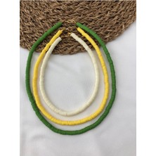 Mrs Flower 3’lü Fimo Kolye