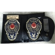 Aldatmaz Özel Güvenlik Cüzdanı V Kemer Rozeti Satınal.sıvıle Satılmaz