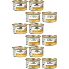 12 Adet Gourmet Gold Kıyılmış Hindili Yaş Kedi Maması 85 gr
