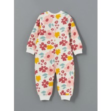 LC Waikiki Baby Bej 1 Tog Kız Bebek Tulum(0-12 Ay Patiwkli, 12 Ay+ Patiksiz)