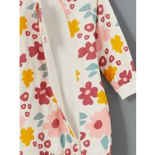 LC Waikiki Baby Bej 1 Tog Kız Bebek Tulum(0-12 Ay Patiwkli, 12 Ay+ Patiksiz)