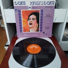Oum Kaltsoum ( Ümmü Gülsüm )  -  Les Chansons Éternelles - Volume Iıı  -  Fransa Dönem Basım Albüm - 33 Lük Lp Plak