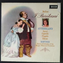 Bellini - Sutherland - Boynge /  I Puritani -1964 Ingiltere Basım 33 Lük 3xlp Box Set 2. El