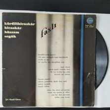 Kemal Gürses – Kürdilihicazkar Hicazkar Hüzzam Segah Faslı -Türkiye Basım Albüm - 33 Lük Lp Plak