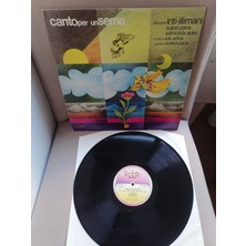 Inti Illimani - Canto Per Un Seme - 1978  Italya Basım 33 Lük Lp Plak 2. El