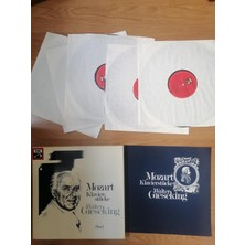 Mozart - Klavier-Stücke - Walter Geseking - 1981 Almanya  Basım 33 Lük 5 Lp Box Set