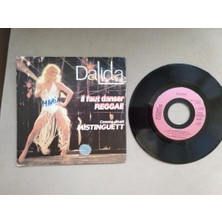 Dalıda Il Faut Dancer Reggae Comme Disait Mistinguett 1979 Fransa Basım 45 Lik Plak