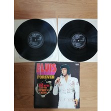 Elvıs Presley Elvıs Forever 32 Hıts And The Story Of A King 1974 Fransa Basım Double Lp Albüm 2. El