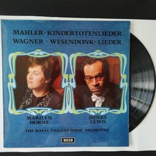 Mahler / Wagner - Marilyn Horne, Henry Lewis -1970 Ingiltere Basım Albüm - 33 Lük Lp Plak 2. El