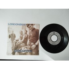 London Beat -There’s A Beat Going On...- 1988 Almanya  Basım 45 Lik Plak
