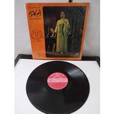 Om Kalsoum (Ümmü Gülsüm) - El Amal - Mısır Dönem Basım Albüm - 33 Lük Lp Plak