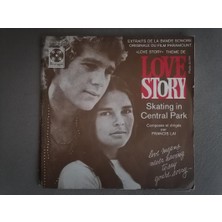 Francıs Laı - Love Story 1971  Fransa  Basım 45 Lik Plak