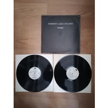 Emerson Lake & Palmer  - Works - 2 Lp - 1977 Usa  Basım Albüm - Double 33 Lük Lp  Plak