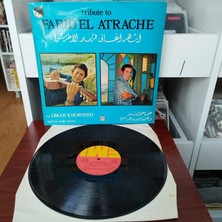 Omar Khorshid  –    Tribute To Farid El Atrache  -  1977  Yunanistan Dönem Basım Albüm - 33 Lük Lp Plak