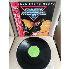 Gary Moore  - Rockın’ Every Nıght   1983 Japonya Basım - 33 Lük Lp Plak Albüm - Obi’li