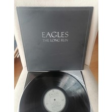 Eagles -The Long Run - 1979 Japonya Basım - Lp Plak Albüm - Obi’siz 2. El