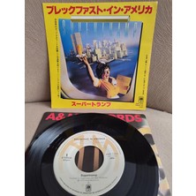Supertramp  Breakfast In America / Lord Is It Mine  1979 Japonya Basım 45LIK Plak 2. El