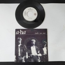 A-Ha  /  Take On Me  - 1985 Fransa  Basım 45 Lik Plak