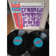Deep Purple - Deep Purple In Concert - 1980 Japonya Basım - Double Lp Plak Albüm - Obi’li 2. El