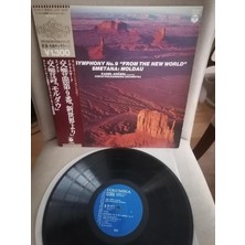Dvorak / Smetana Symphony No.9 From The New World / Moldau 1980 Japonya Basım Lp Plak Albüm Obi’li
