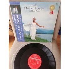 Handel  / Kathleen Battle ‎– Ombra Mai Fù - 1987 Japonya Basım - Lp Plak Albüm - Obi’li 2. El