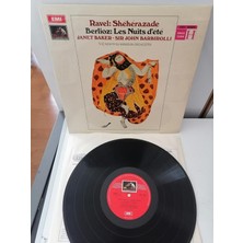 Ravel:sheherazade / Berlıoz:les Nuits D’ete 1969 Ingiltere Basım Lp 33 Lük Plak