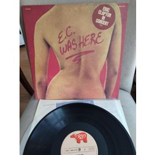 Erıc Clapton - E.c. Was Here -  1975 Japonya Basım Albüm Lp Plak-Obi’siz 2. El