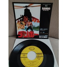 Rambo Soundtrack - Peace In Your Life / Main Title - 1985 Japonya Basım 45LIK Plak 2. El
