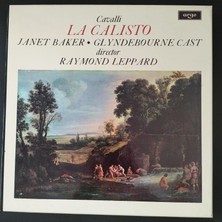 Cavalli - Janet Baker •  Cast, Leppard – La Calisto - 1972 Ingiltere Basım 33 Lük 2xlp Box Set 2.el