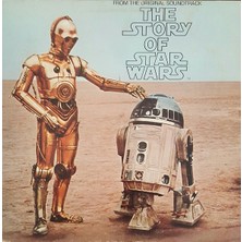 The Story Of Star Wars - Original Soundtrack - 1977 Usa Basım - 33 Lük Lp Plak - Kitapçıklı