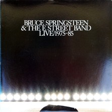 Bruce Springsteen & The E-Street Band ‎– Live / 1975-85 -  1986 Usa Basım  Promo 33 Lük Lp Plak