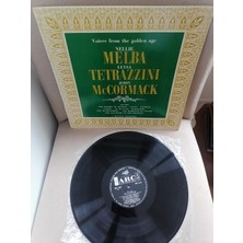 Melba / Tetrazzını / Mccormack - 1963 Ingiltere Basım Lp Albüm- 33 Lük Plak