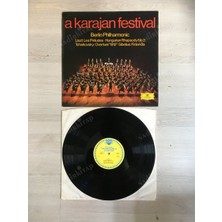 A Karajan Festıval- Berlın Phılharmonıc, Herbert Von Karajan - 1968 Ingiltere Basım - Lp 33’lük Plak