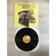 Karajan Conduct Wagner Album 2- 1979 Usa Basım - Lp 33’lük Plak