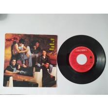 New Kids On The Block – Call It What You Want -1990 Hollanda Basım 45 Lik Plak