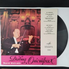 David Oistrakh / Moscow Radio Symphony Orchestra - 1967 Sscr Basım 33 Lük Lp Plak 2. El