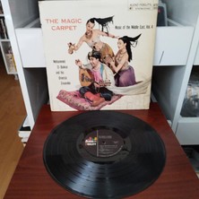 Mohammed El-Bakkar ‎– The Magic Carpet  - 1959 Amerika Basım Albüm - 33 Lük Lp Plak