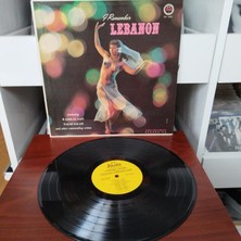 I Remember Lebanon  - 1961 Amerika Dönem Basım Albüm - 33 Lük Lp Plak