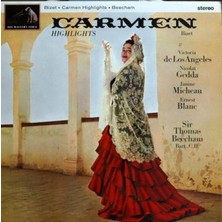 Bizet / Carmen Highlights / Beecham - 1960 Ingiltere Basım 33 Lük Lp  Plak Albüm 2. El