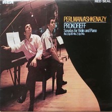 Prokofieff, Perlman / Ashkenazy – Sonatas For Violin And Piano -1970 Ingiltere Basım 33LÜK Lp Plak
