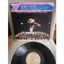 Eugene Ormandy  Spectacular Overtures- 1981 Japonya Basım - Lp Plak Albüm - Obi’li 2. El