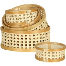 Vitale 5'li Rattan Tepsi Seti AK.JJ0006
