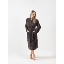 Ender Home DreamSoft Kimono Bornoz – Kadife, Unisex