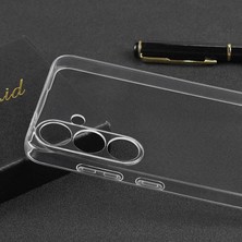 ZORE Galaxy S25 Uyumlu Kılıf Süper Silikon Kapak-Şeffaf