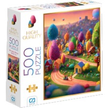 C&a Games Minyatür Bahçe 500 Parça Puzzle