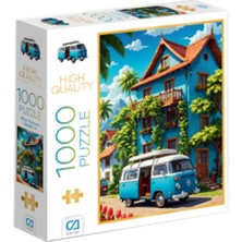 C&a Games Mavi Karavan 1000 Parça Puzzle
