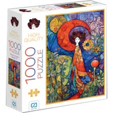 C&a Games Pelerinli Kadın 1000 Parça Puzzle